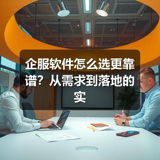 企服软件怎么选更靠谱?从需求到落地的实用参考 - Meta企服知识库-图4 企服软件怎么选更靠谱?从需求到落地的实用参考 - Meta企服知识库-图4