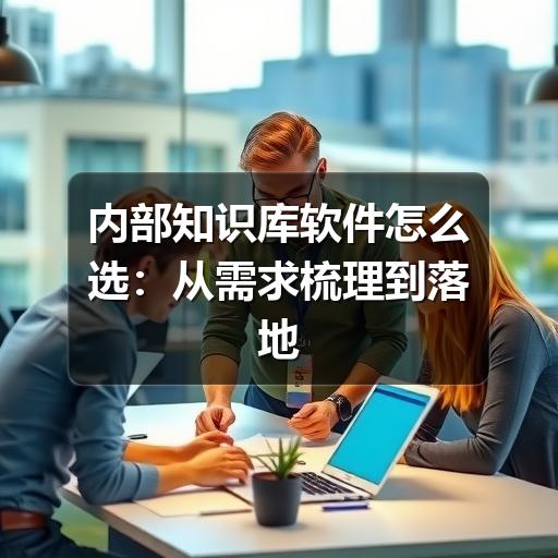 内部知识库软件怎么选:从需求梳理到落地维护的实用指南 - Meta企服知识库-图5 内部知识库软件怎么选:从需求梳理到落地维护的实用指南 - Meta企服知识库-图5