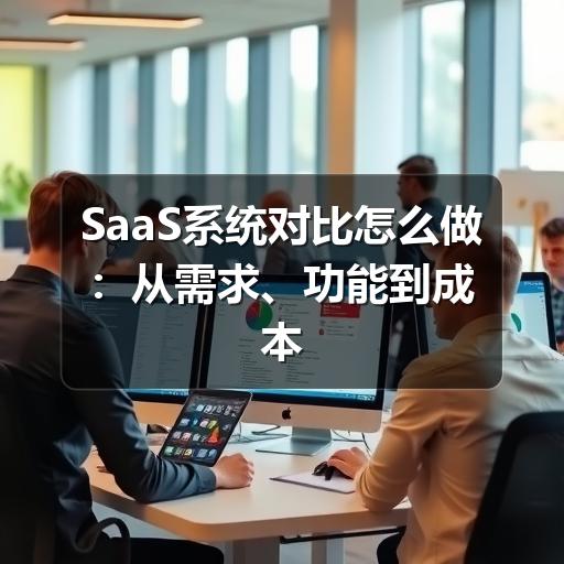 SaaS系统对比怎么做:从需求、功能到成本的选型指南 - Meta企服知识库-图4 SaaS系统对比怎么做:从需求、功能到成本的选型指南 - Meta企服知识库-图4