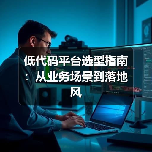 低代码平台选型指南:从业务场景到落地风险的判断方法 - Meta企服知识库-图5 低代码平台选型指南:从业务场景到落地风险的判断方法 - Meta企服知识库-图5
