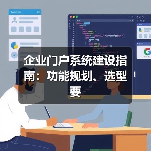 企业门户系统建设指南:功能规划、选型要点与实施建议 - Meta企服知识库-图3 企业门户系统建设指南:功能规划、选型要点与实施建议 - Meta企服知识库-图3