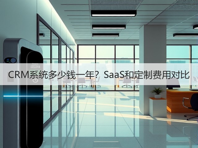 CRM系统多少钱一年?SaaS和定制费用对比-图5 CRM系统多少钱一年?SaaS和定制费用对比-图5