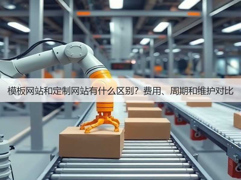 模板网站和定制网站有什么区别？费用、周期和维护对比-图2